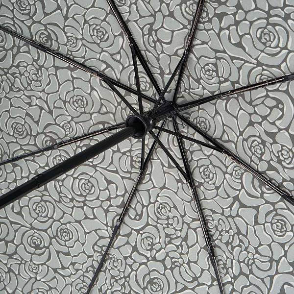 R348-4105 RosesGrey (Серые розы) Зонт женский автомат Fulton Fulton, Артикул: R348-4105 RosesGrey фото №1