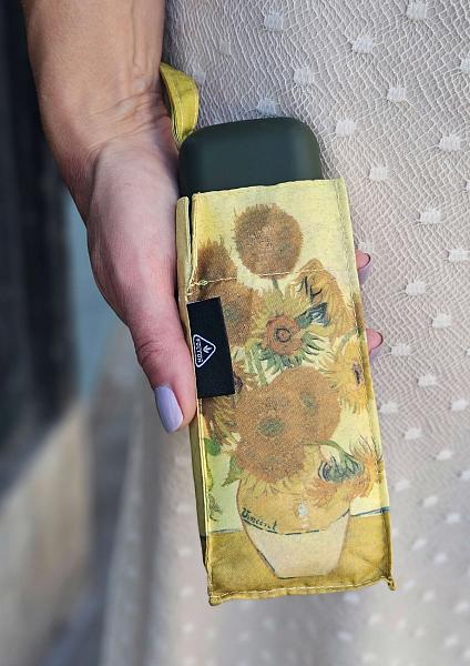 L794-2348 Sunflower (Подсолнухи В.Гог) Зонт женский механика Fulton Fulton, Артикул: L794-2348 Sunflower фото №1