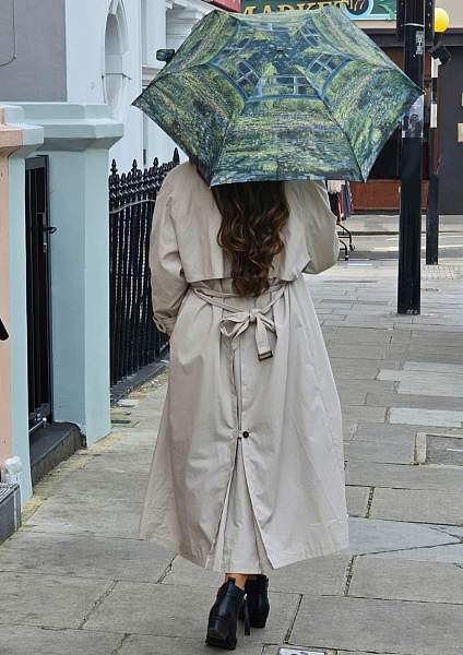 L794-2349 Monet (Пруд с лилиями,К.Моне) Зонт женский механика Fulton Fulton, Артикул: L794-2349 Monet фото №1