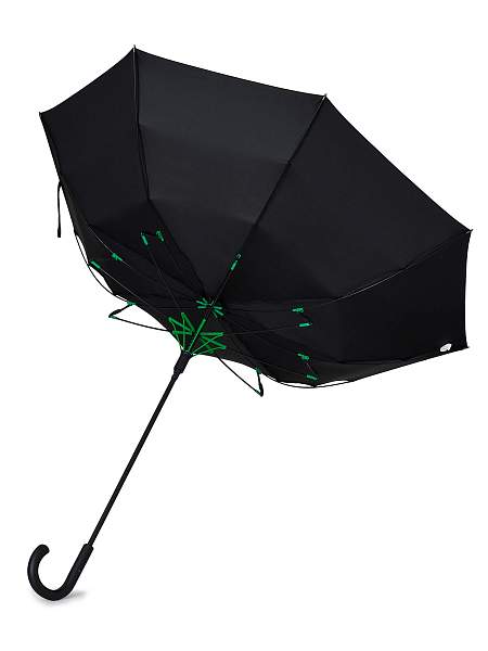 G844-01 Black (Черный) Зонт мужской трость автомат Fulton Fulton, Артикул: G844-01 Black фото №1