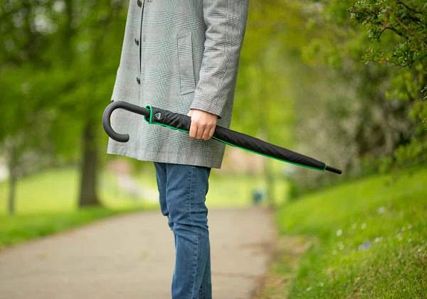 G844-01 Black (Черный) Зонт мужской трость автомат Fulton Fulton, Артикул: G844-01 Black фото №1