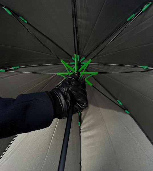 G844-01 Black (Черный) Зонт мужской трость автомат Fulton Fulton, Артикул: G844-01 Black фото №1