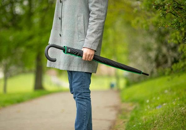 G844-01 Black (Черный) Зонт мужской трость автомат Fulton Fulton, Артикул: G844-01 Black фото №1