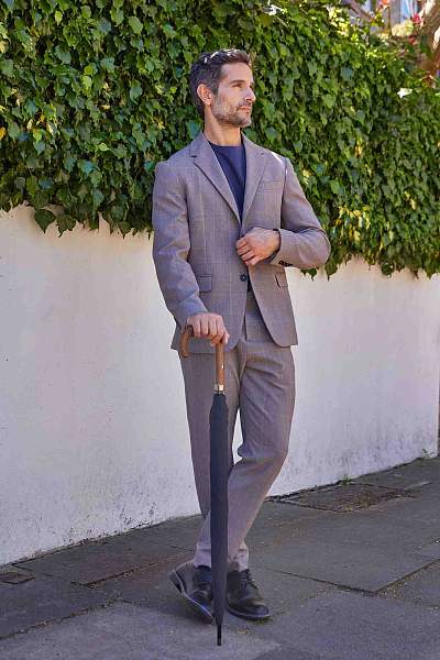 G894-01 Black (Черный) Зонт мужской трость Fulton Fulton, Артикул: G894-01 Black фото №1