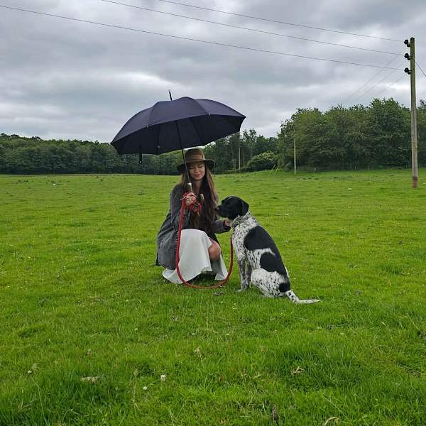 L893-01 Black (Черный) Зонт женский трость Fulton Fulton, Артикул: L893-01 Black фото №1