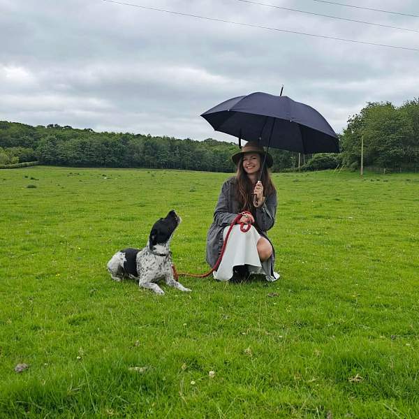 L893-01 Black (Черный) Зонт женский трость Fulton Fulton, Артикул: L893-01 Black фото №1