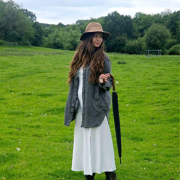 L893-01 Black (Черный) Зонт женский трость Fulton Fulton, Артикул: L893-01 Black фото №1