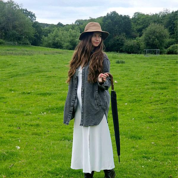 L893-01 Black (Черный) Зонт женский трость Fulton Fulton, Артикул: L893-01 Black фото №1