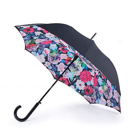 l754-4229 vibrantfloral (яркие цветы) зонт женский трость автомат fulton Fulton