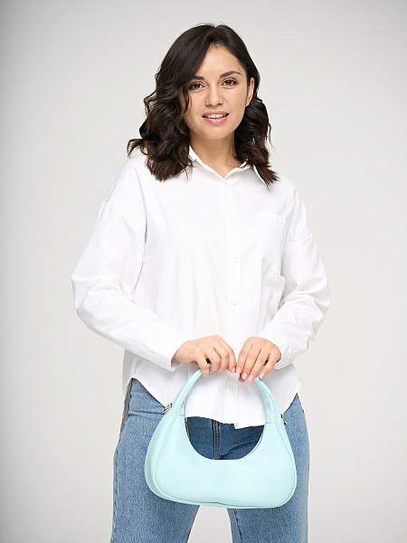 JS-96553-60 синяя сумка женская (кожа) Jane's Story Jane's Story, Артикул: JS-96553-60 фото №1