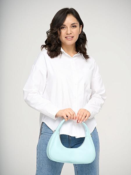 JS-96553-60 синяя сумка женская (кожа) Jane's Story Jane's Story, Артикул: JS-96553-60 фото №1