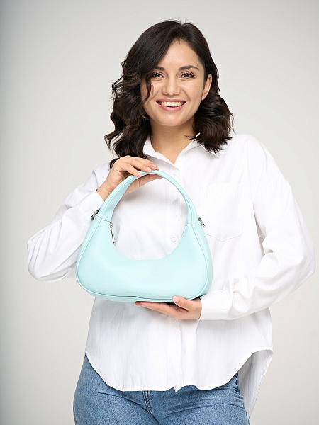 JS-96553-60 синяя сумка женская (кожа) Jane's Story Jane's Story, Артикул: JS-96553-60 фото №1