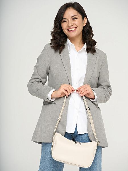 JS-96554-76 слоновая кость сумка женская (кожа) Jane's Story Jane's Story, Артикул: JS-96554-76 фото №1