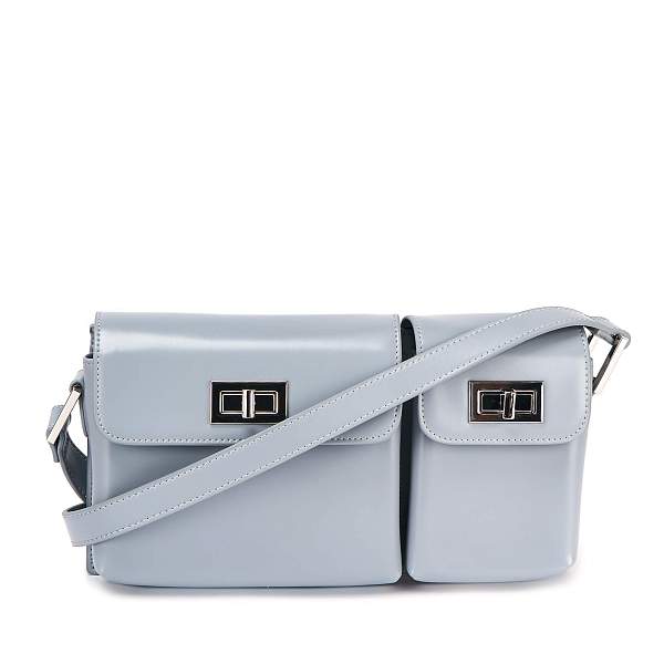 JS-96550-77 серая сумка женская (кожа) Jane's Story Jane's Story, Артикул: JS-96550-77 фото №1