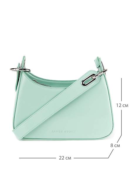JS-96551-65 зеленая сумка женская (кожа) Jane's Story Jane's Story, Артикул: JS-96551-65 фото №1