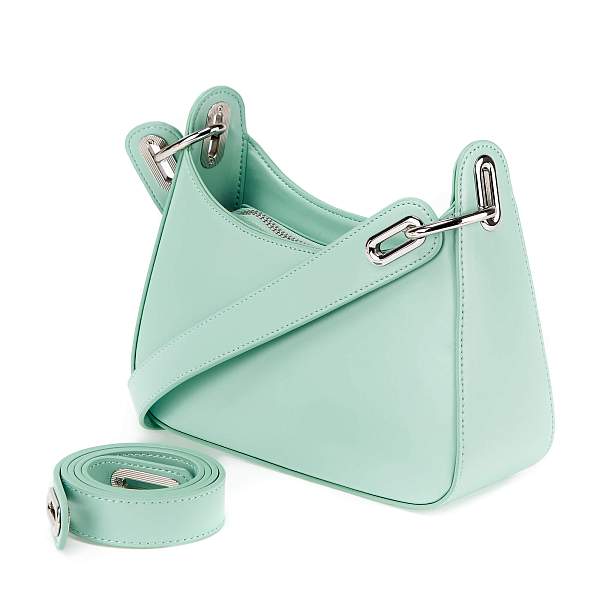 JS-96551-65 зеленая сумка женская (кожа) Jane's Story Jane's Story, Артикул: JS-96551-65 фото №1