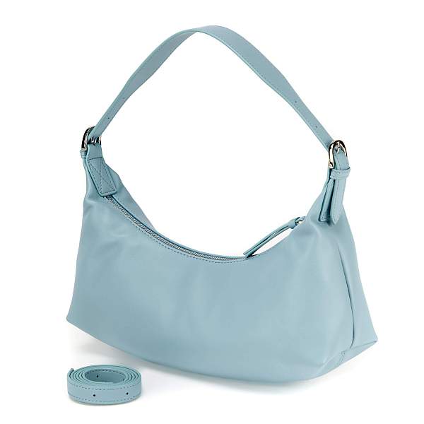 JS-180112-60 синяя сумка женская (кожа) Jane's Story Jane's Story, Артикул: JS-180112-60 фото №1