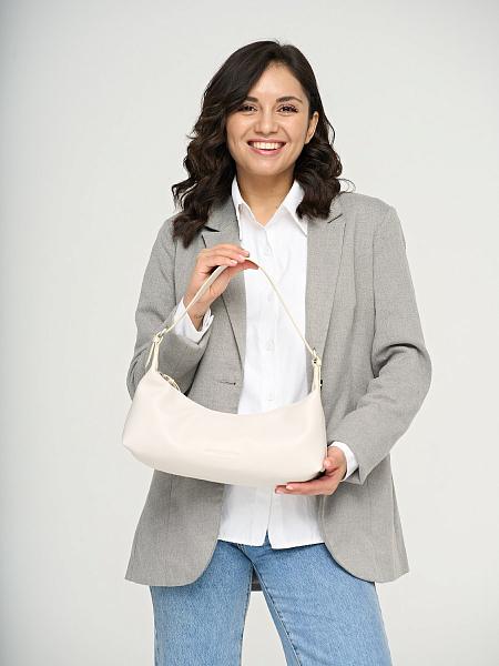 JS-180112-76 слоновая кость сумка женская (кожа) Jane's Story Jane's Story, Артикул: JS-180112-76 фото №1