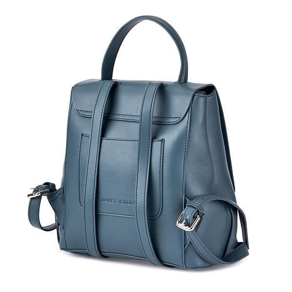 JS-9966-77 серый рюкзак женский (кожа) Jane's Story Jane's Story, Артикул: JS-9966-77 фото №1