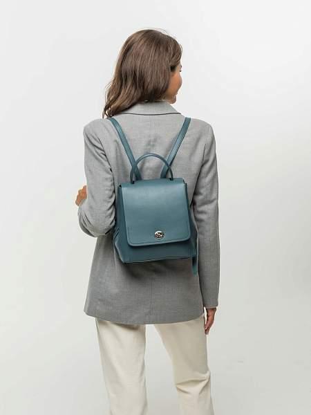 JS-9966-77 серый рюкзак женский (кожа) Jane's Story Jane's Story, Артикул: JS-9966-77 фото №1