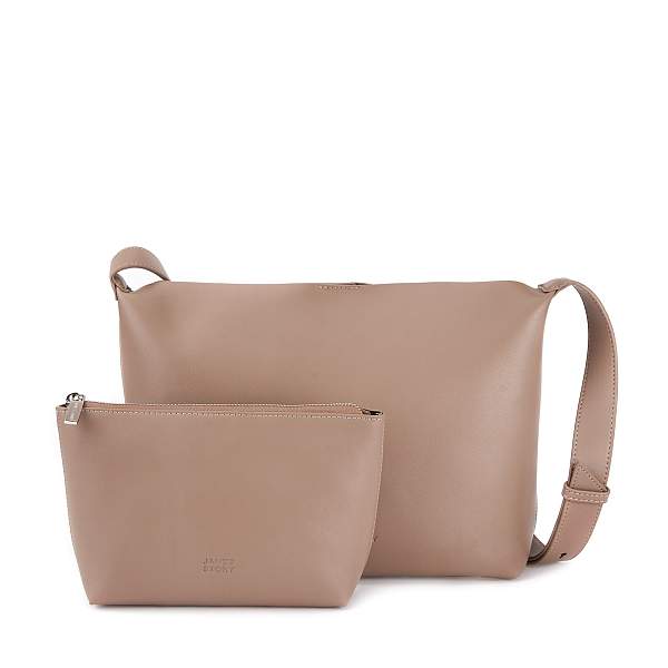 JS-96576-77 серая сумка женская (кожа) Jane's Story Jane's Story, Артикул: JS-96576-77 фото №1