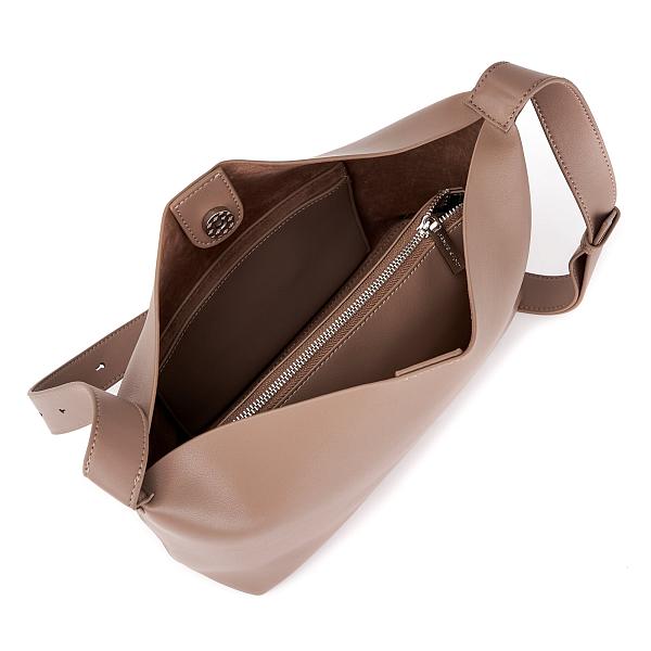 JS-96576-77 серая сумка женская (кожа) Jane's Story Jane's Story, Артикул: JS-96576-77 фото №1