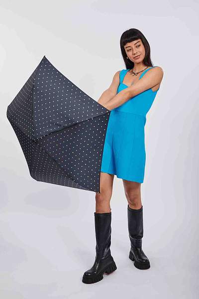 L916-4244 SpottySpot (Горох) Зонт женский механика Fulton Fulton, Артикул: L916-4244 SpottySpot фото №1