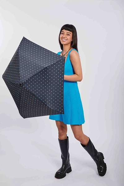 L916-4244 SpottySpot (Горох) Зонт женский механика Fulton Fulton, Артикул: L916-4244 SpottySpot фото №1