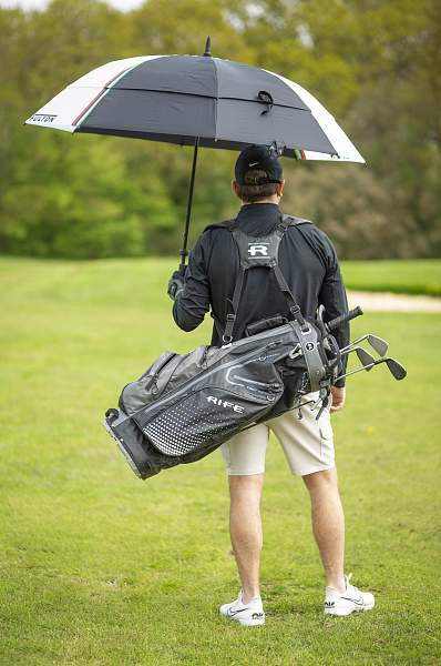 S919-4258 StormshieldStripe (Полоса) Зонт мужской гольфер Fulton Fulton, Артикул: S919-4258 StormshieldStripe фото №1