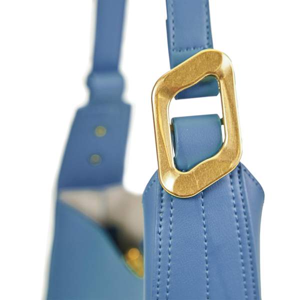 JS-96634-60 синяя сумка женская (кожа) Jane's Story Jane's Story, Артикул: JS-96634-60 фото №1