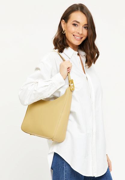 JS-96634-67 желтая сумка женская (кожа) Jane's Story Jane's Story, Артикул: JS-96634-67 фото №1