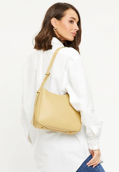 JS-96634-67 желтая сумка женская (кожа) Jane's Story Jane's Story, Артикул: JS-96634-67 фото №1