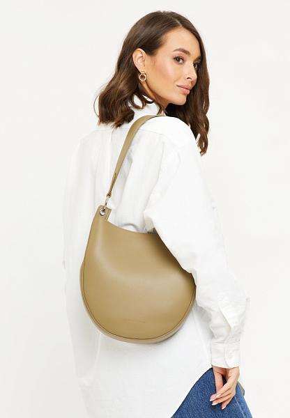 JS-96629-80 хаки сумка женская (кожа) Jane's Story Jane's Story, Артикул: JS-96629-80 фото №1