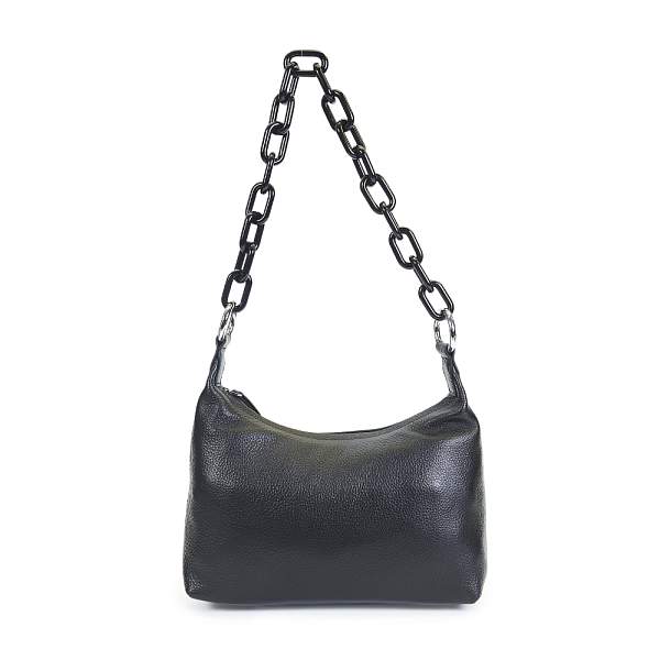 JS-81125-04 черная сумка женская (кожа) Jane's Story Jane's Story, Артикул: JS-81125-04 фото №1