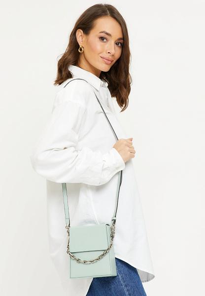 JS-306-71 салатовая сумка женская (кожа) Jane's Story Jane's Story, Артикул: JS-306-71 фото №1