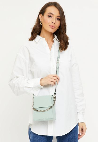 JS-306-71 салатовая сумка женская (кожа) Jane's Story Jane's Story, Артикул: JS-306-71 фото №1