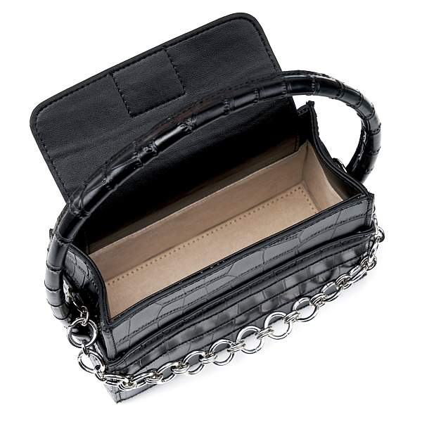 JS-353-04 черная сумка женская (кожа) Jane's Story Jane's Story, Артикул: JS-353-04 фото №1