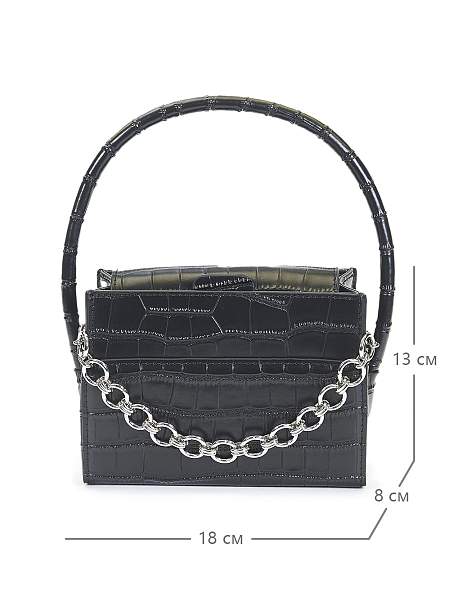 JS-353-04 черная сумка женская (кожа) Jane's Story Jane's Story, Артикул: JS-353-04 фото №1