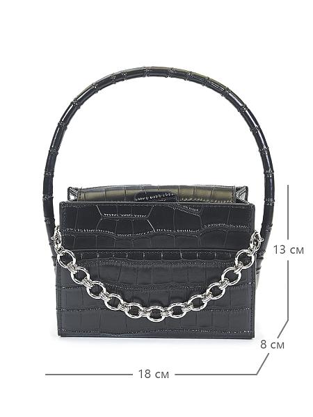 JS-353-04 черная сумка женская (кожа) Jane's Story Jane's Story, Артикул: JS-353-04 фото №1
