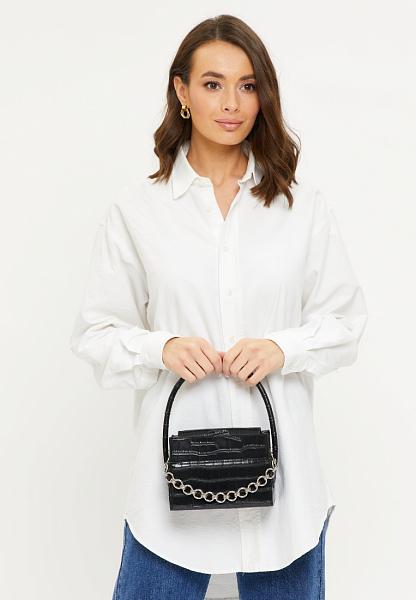 JS-353-04 черная сумка женская (кожа) Jane's Story Jane's Story, Артикул: JS-353-04 фото №1