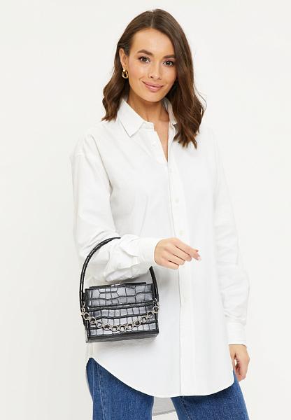 JS-353-04 черная сумка женская (кожа) Jane's Story Jane's Story, Артикул: JS-353-04 фото №1