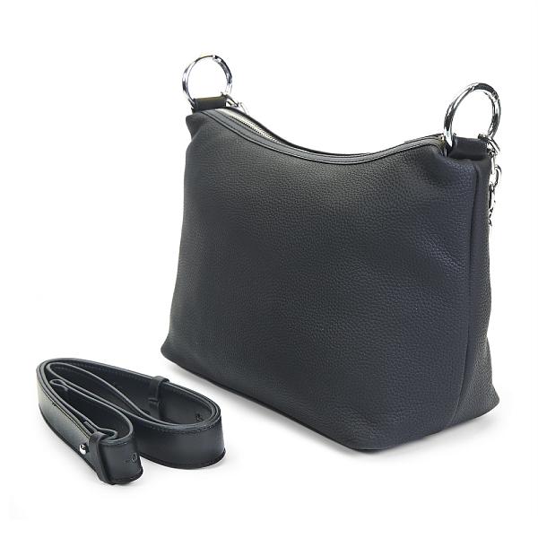 JS-807-04 черная сумка женская (кожа) Jane's Story Jane's Story, Артикул: JS-807-04 фото №1