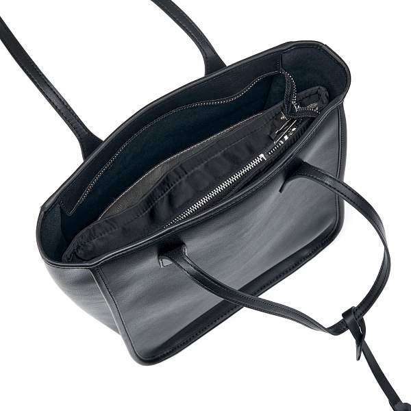 JS-9020-04 черная сумка женская (кожа) Jane's Story Jane's Story, Артикул: JS-9020-04 фото №1