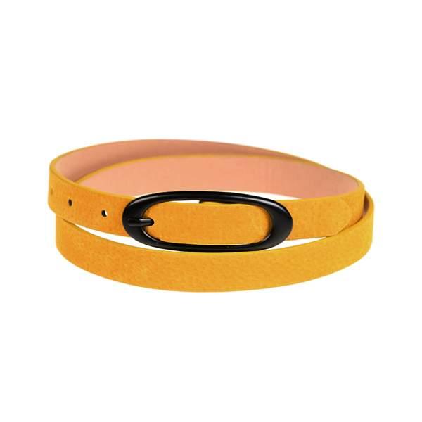 FB-1113-67 желтый ремень (кожа) Fancy's bag Jane's Story, Артикул: FB-1113-67 желтый фото №1