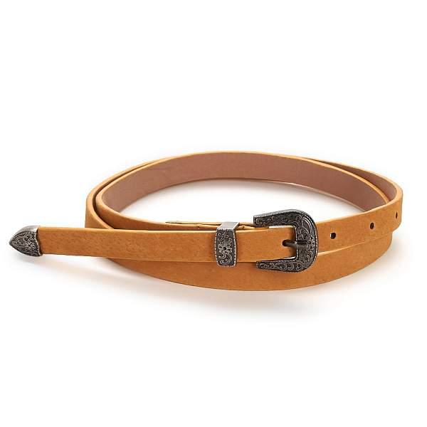 FB-1115-58 оранжевый ремень (кожа) Fancy's bag Jane's Story, Артикул: FB-1115-58 оранжевый фото №1