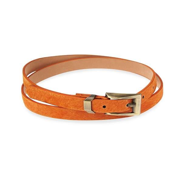 FB-1123-58 оранжевый ремень (кожа) Fancy's bag Jane's Story, Артикул: FB-1123-58 оранжевый фото №1