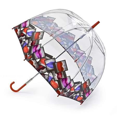 l719-3079 lipspolaroidborder (губы) зонт женский трость lulu guinness fulton Fulton
