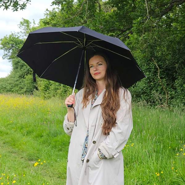 L345-01 Black (Черный) Зонт женский автомат Fulton Fulton, Артикул: L345-01 Black фото №1