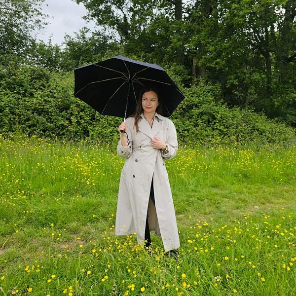 L345-01 Black (Черный) Зонт женский автомат Fulton Fulton, Артикул: L345-01 Black фото №1