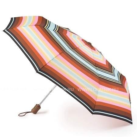 r346-1416 rodeostripe (разноцветная полоска) зонт женский автомат fulton Fulton